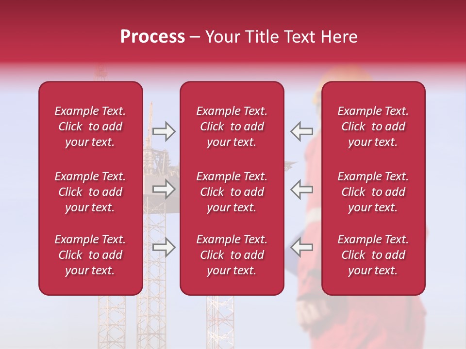 Structure Rig Plant PowerPoint Template