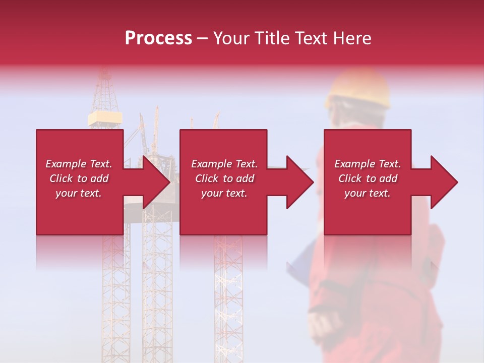 Structure Rig Plant PowerPoint Template