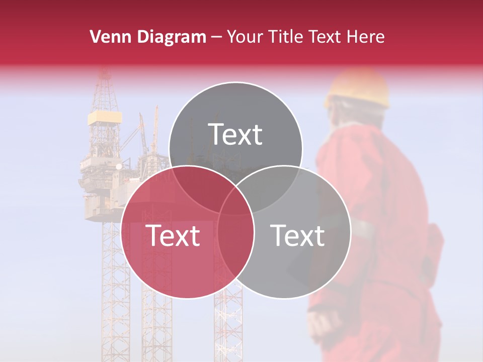 Structure Rig Plant PowerPoint Template