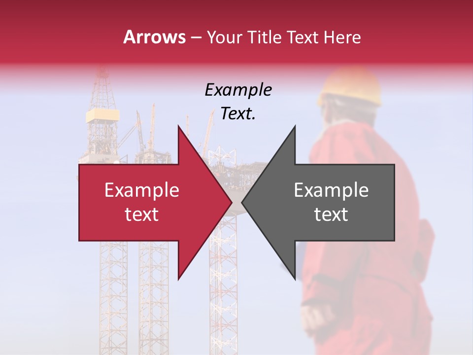 Structure Rig Plant PowerPoint Template