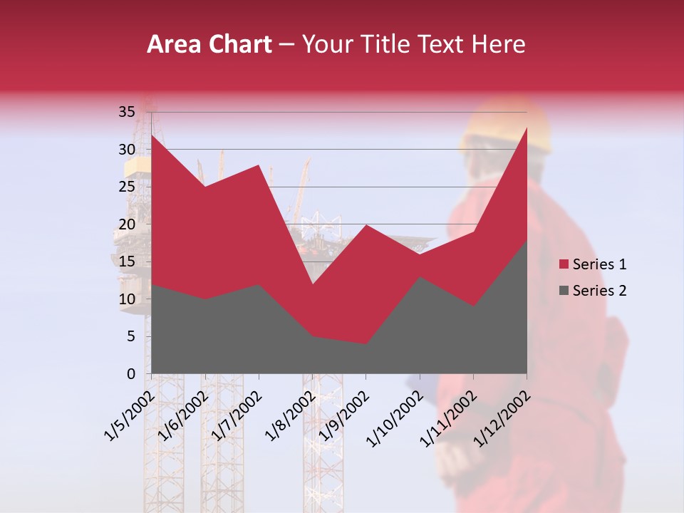 Structure Rig Plant PowerPoint Template