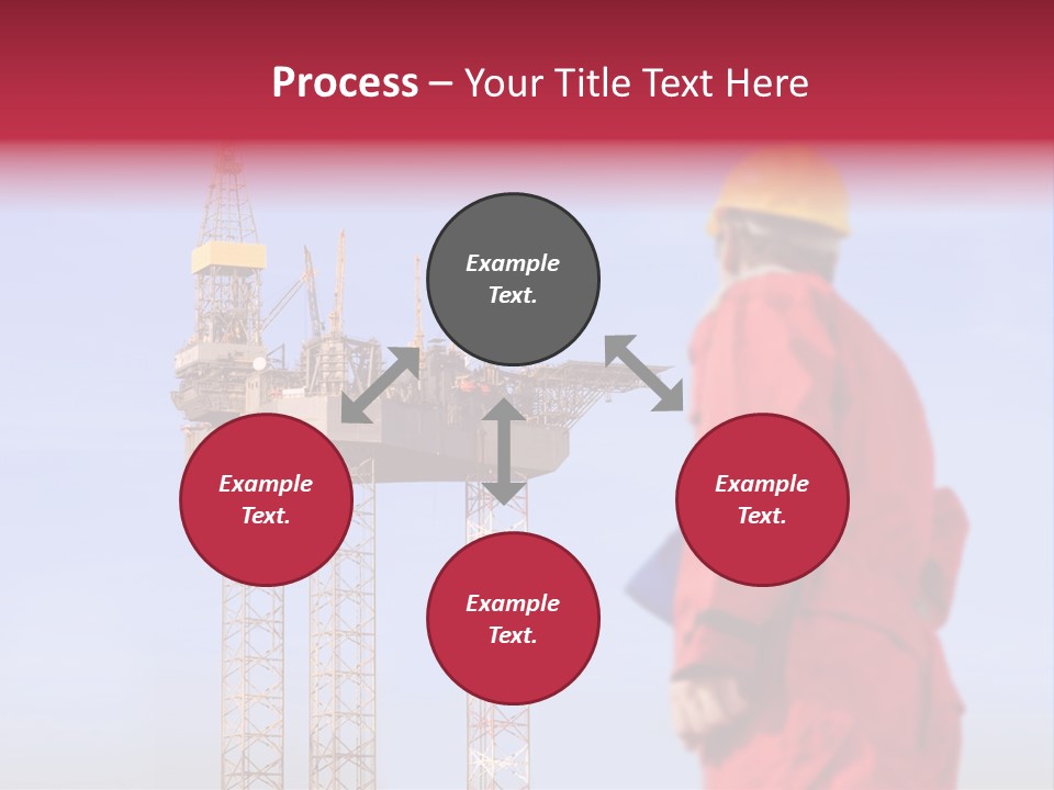 Structure Rig Plant PowerPoint Template
