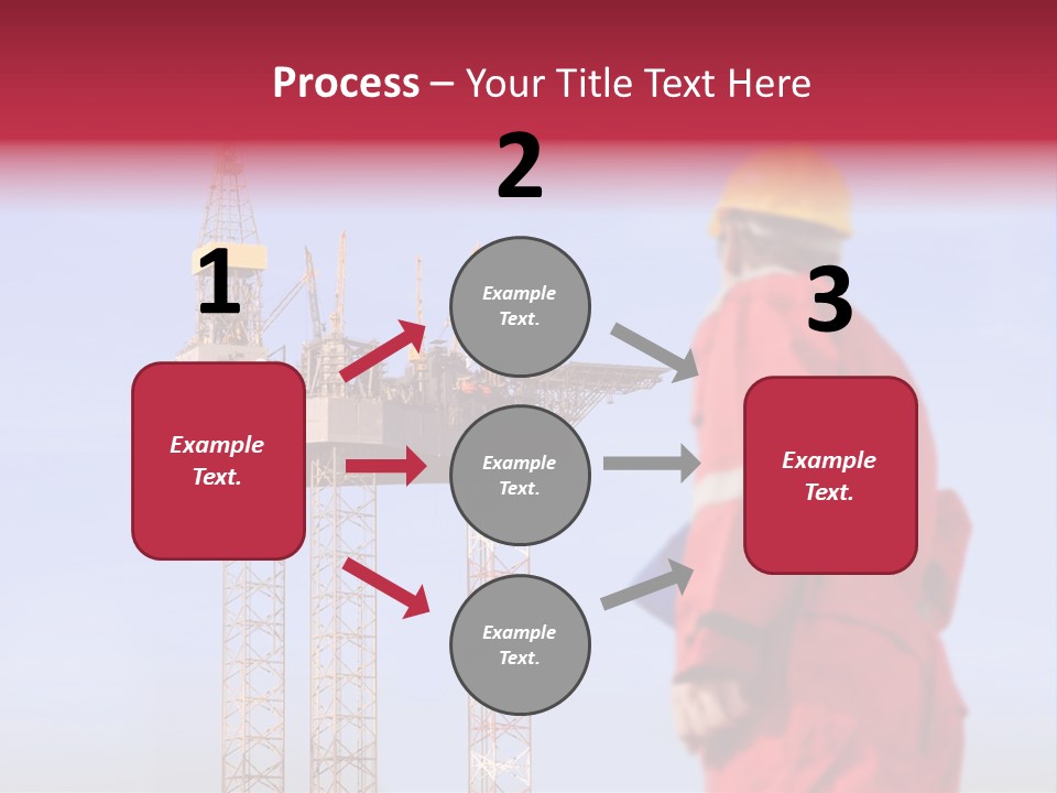 Structure Rig Plant PowerPoint Template