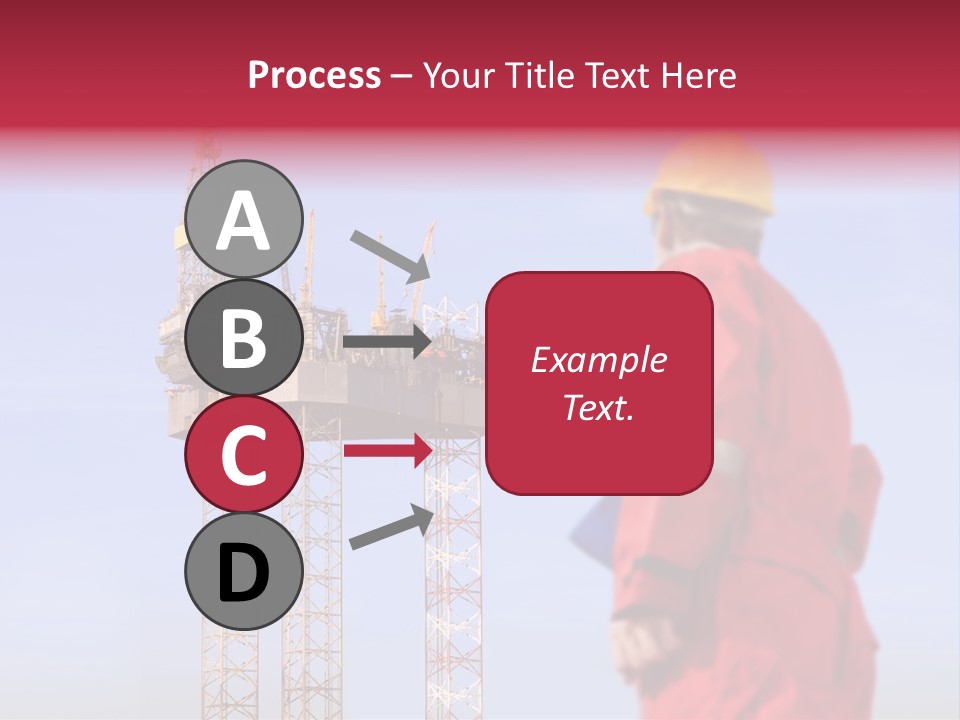 Structure Rig Plant PowerPoint Template
