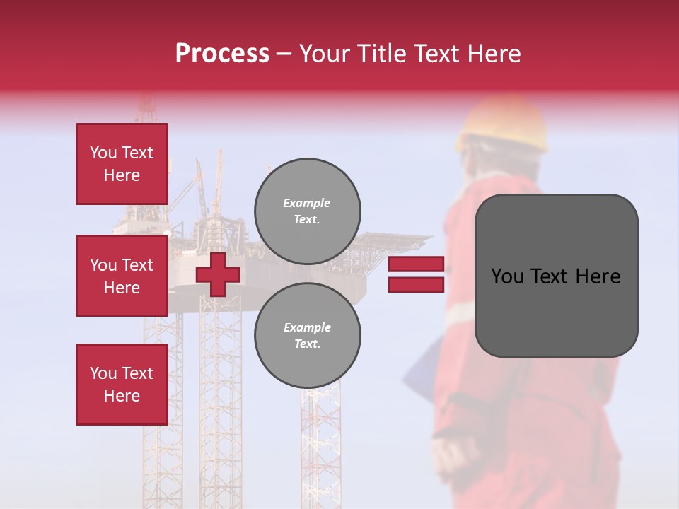 Structure Rig Plant PowerPoint Template