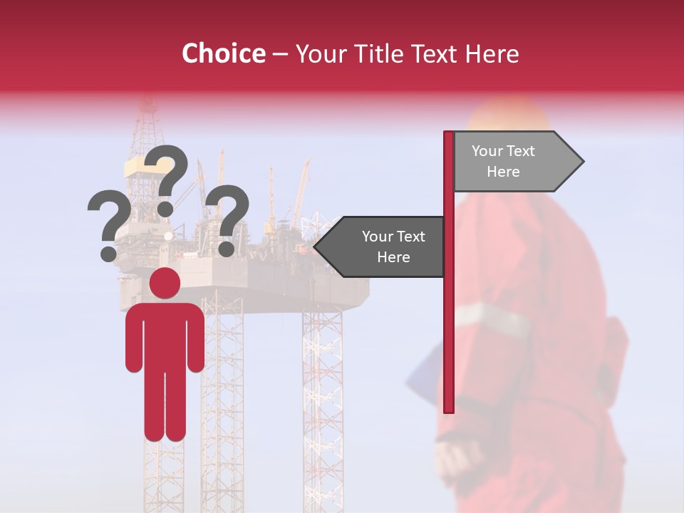 Structure Rig Plant PowerPoint Template