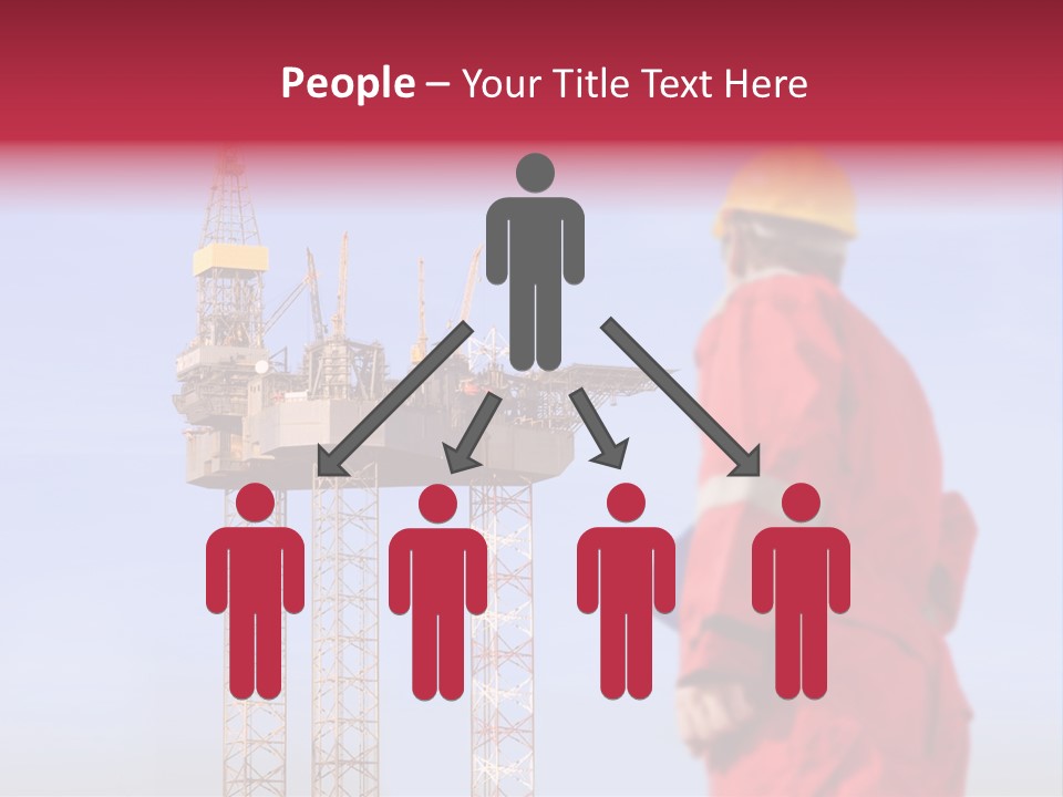 Structure Rig Plant PowerPoint Template