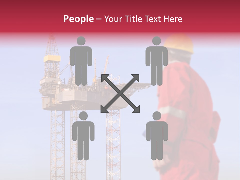 Structure Rig Plant PowerPoint Template