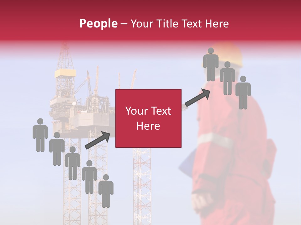 Structure Rig Plant PowerPoint Template
