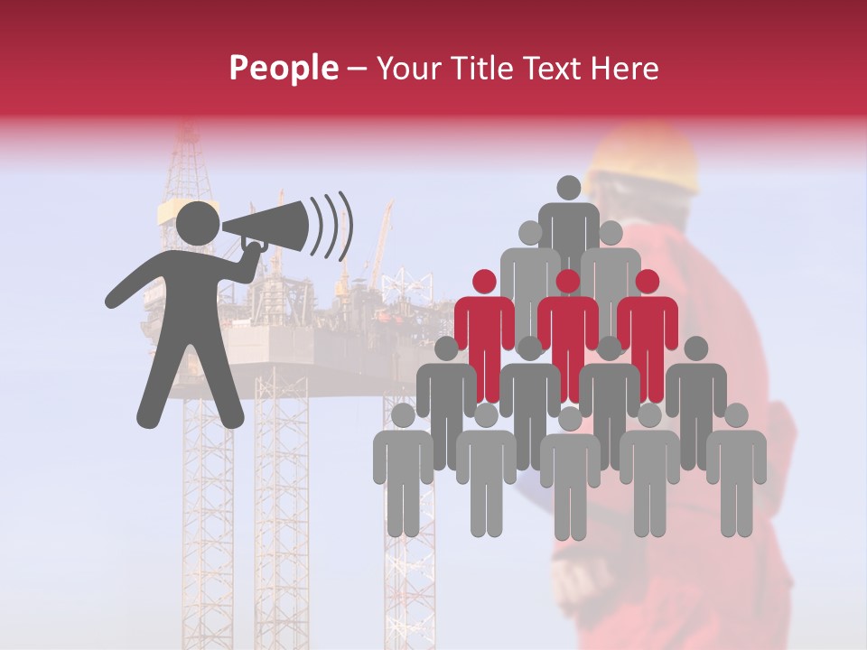 Structure Rig Plant PowerPoint Template