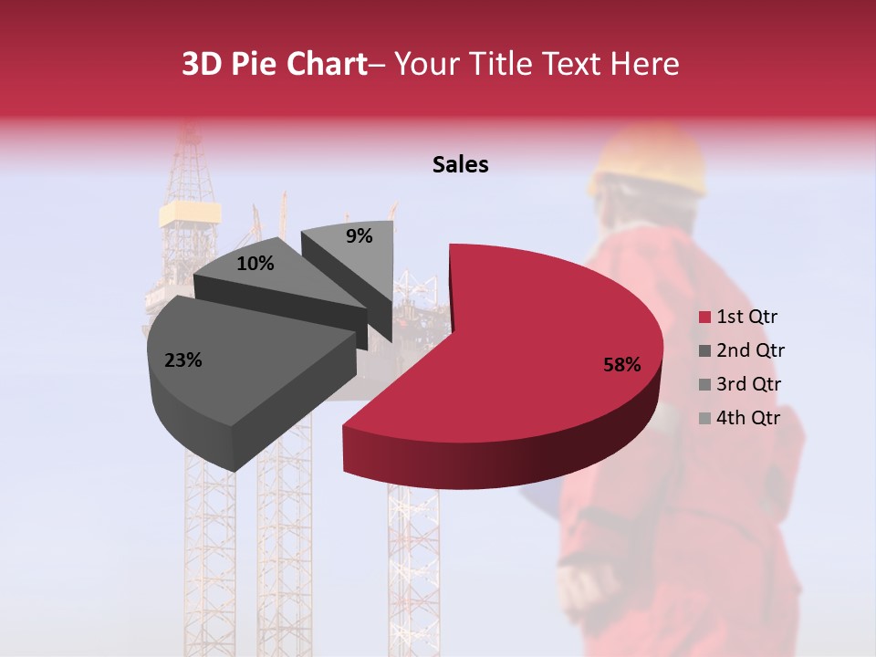 Structure Rig Plant PowerPoint Template