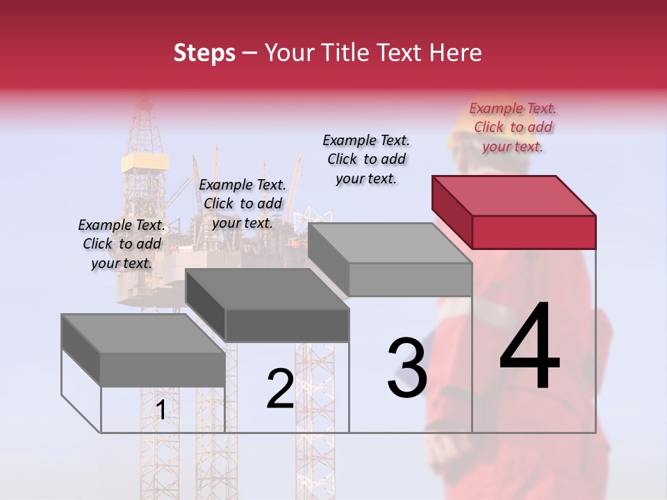 Structure Rig Plant PowerPoint Template