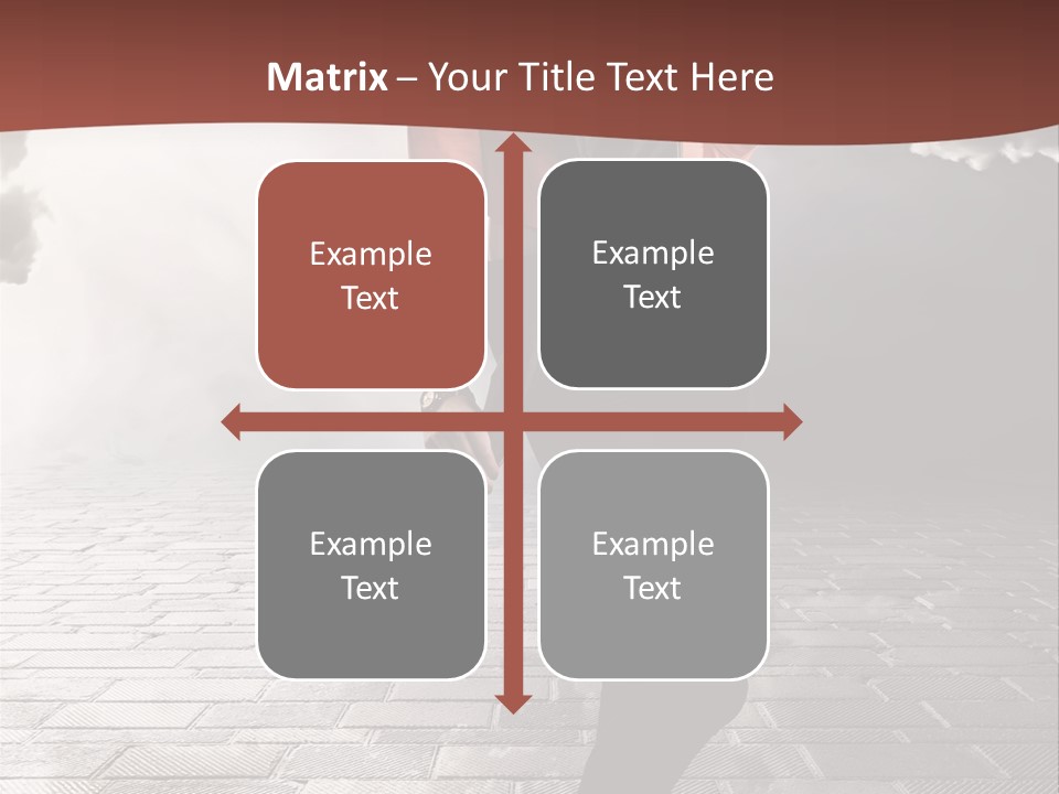 Adult Pose Person PowerPoint Template