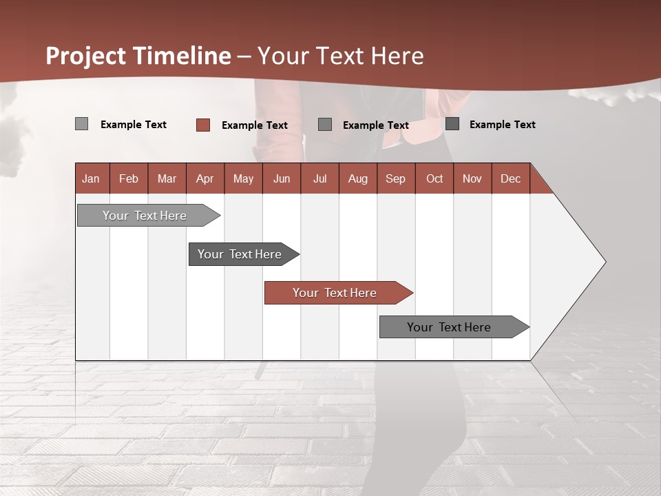 Adult Pose Person PowerPoint Template