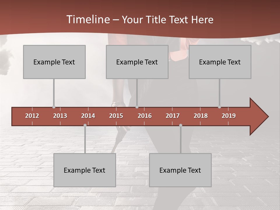 Adult Pose Person PowerPoint Template