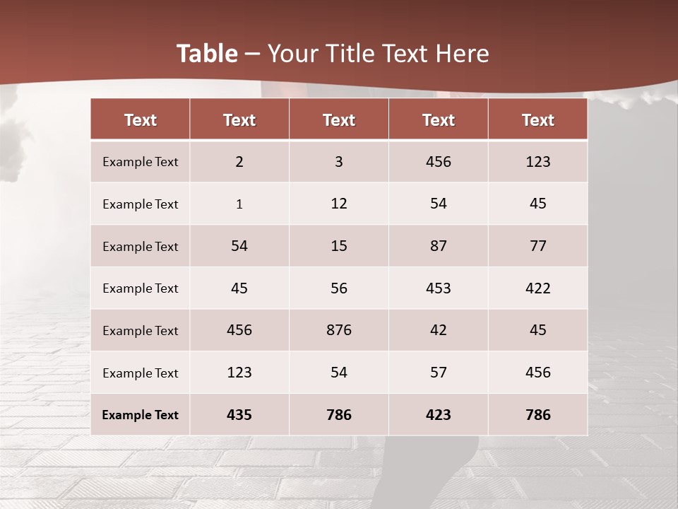Adult Pose Person PowerPoint Template