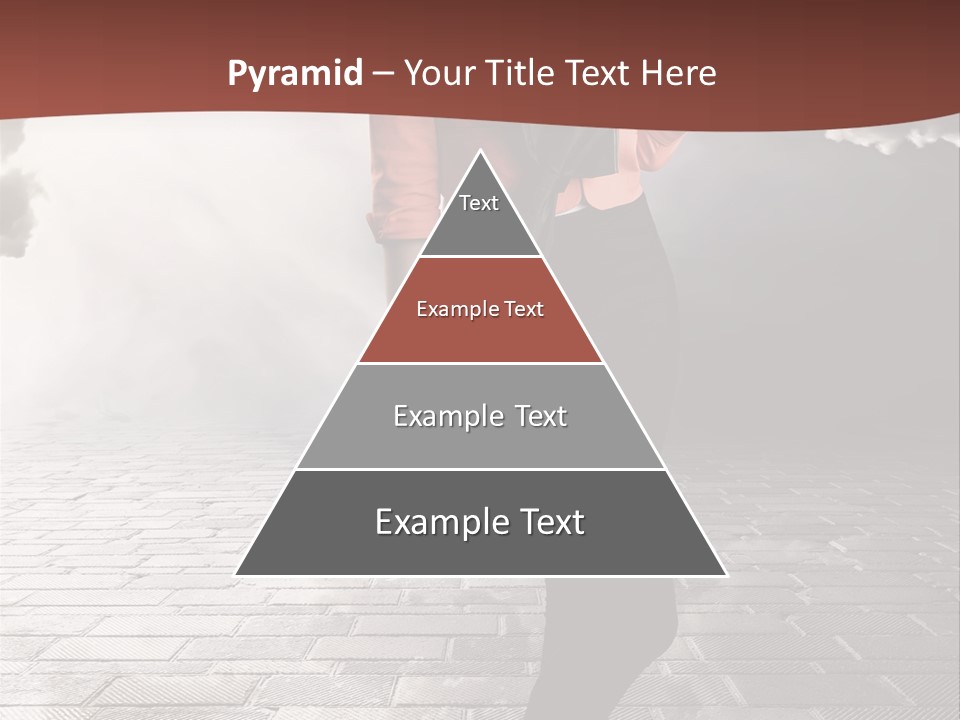 Adult Pose Person PowerPoint Template