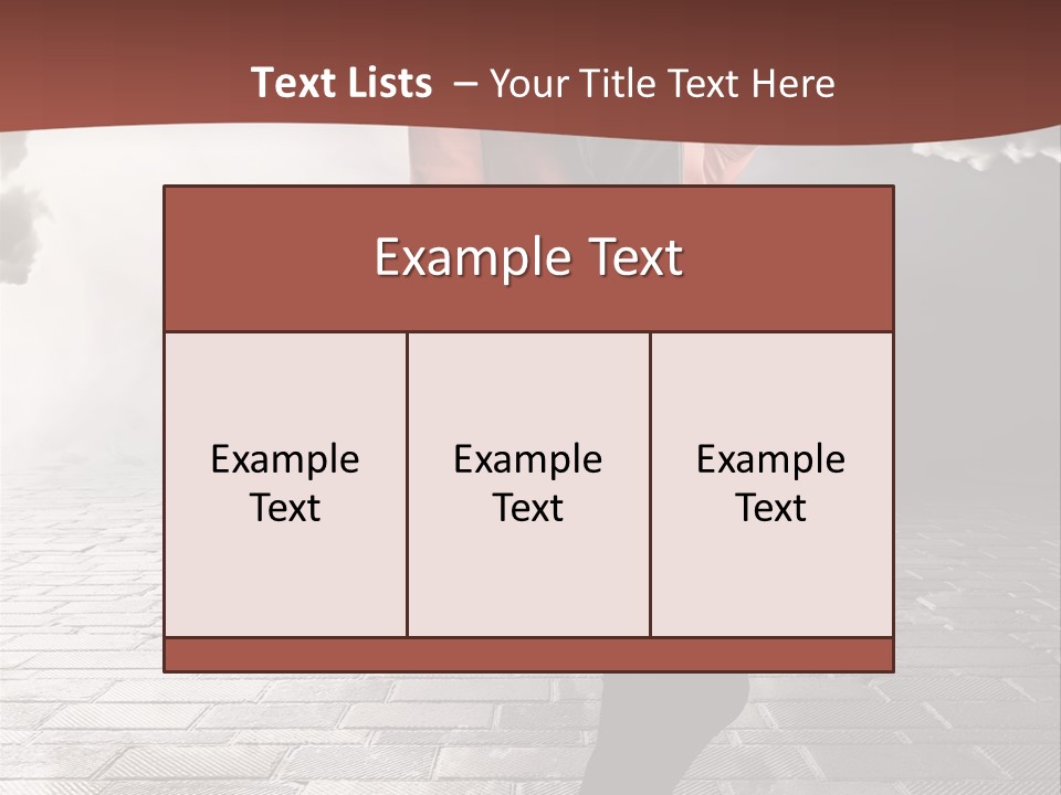 Adult Pose Person PowerPoint Template