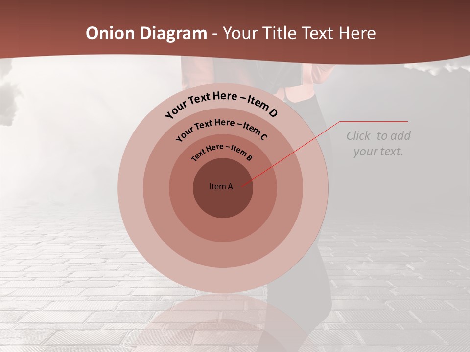 Adult Pose Person PowerPoint Template