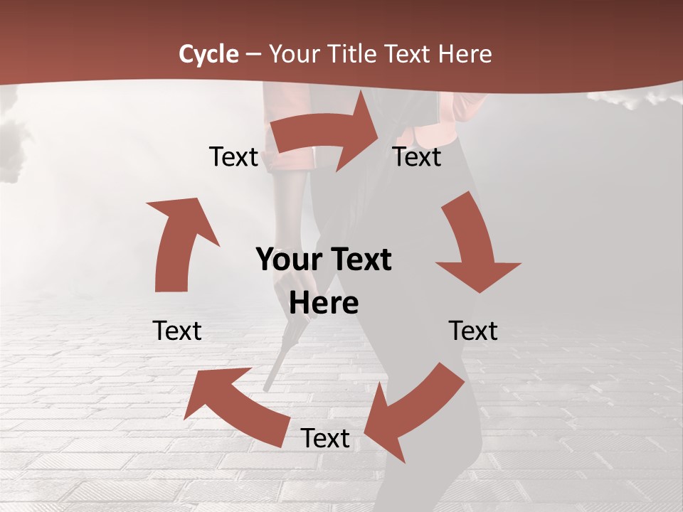 Adult Pose Person PowerPoint Template