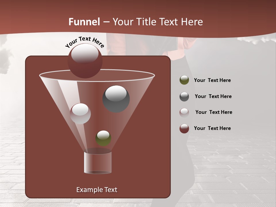 Adult Pose Person PowerPoint Template