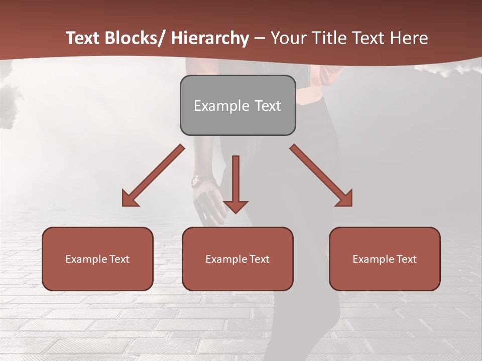 Adult Pose Person PowerPoint Template
