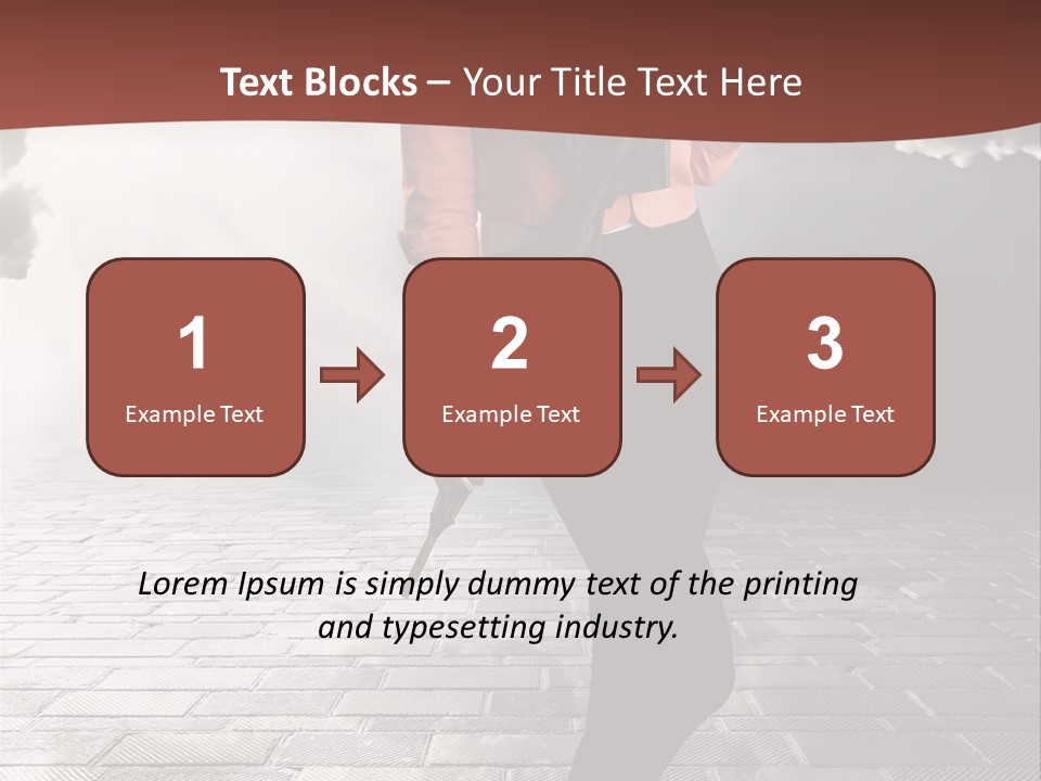 Adult Pose Person PowerPoint Template