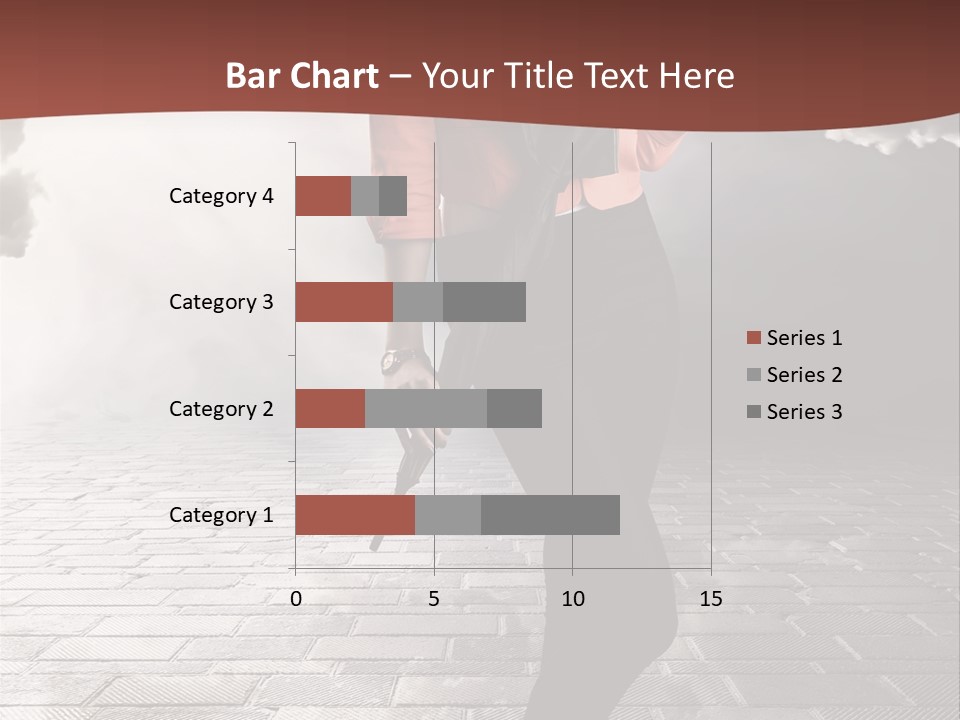 Adult Pose Person PowerPoint Template