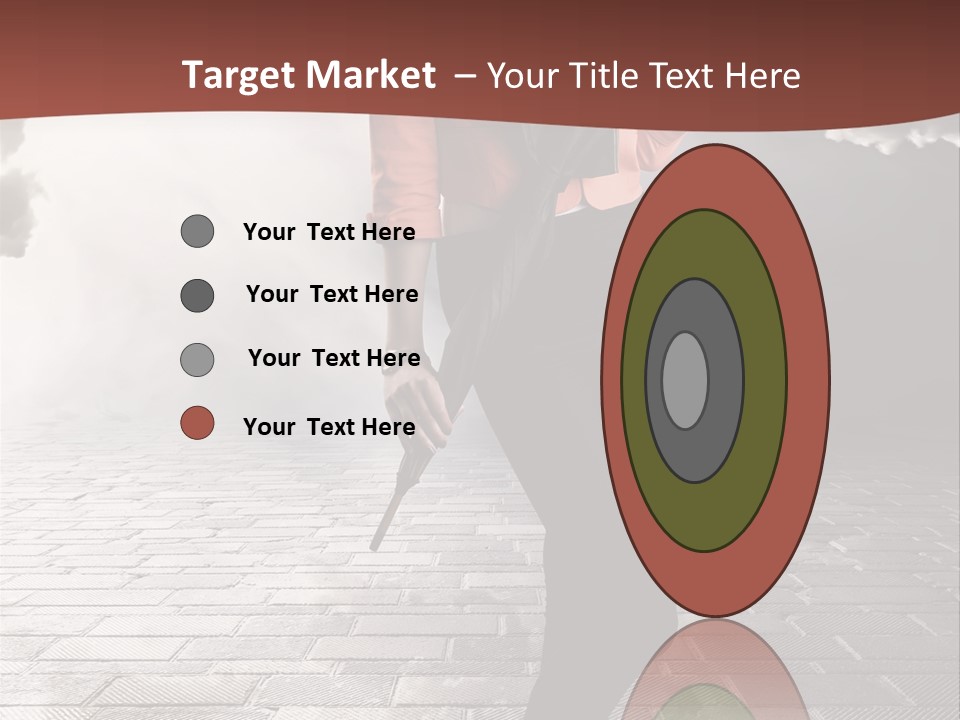 Adult Pose Person PowerPoint Template