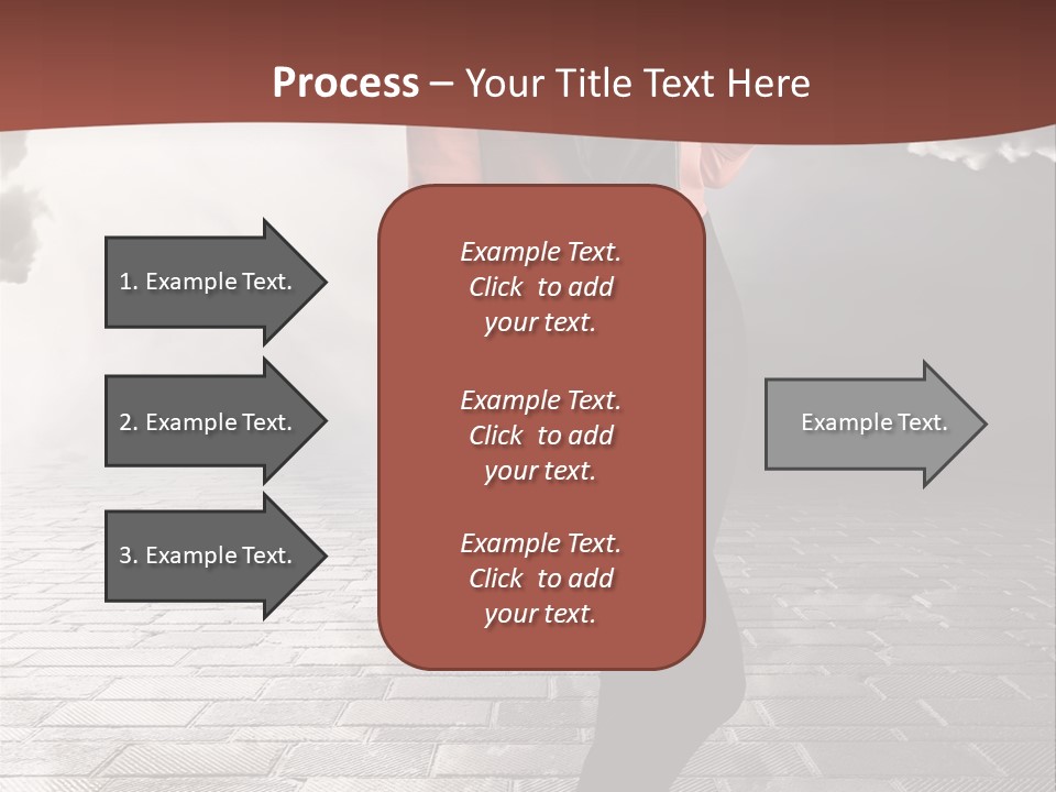 Adult Pose Person PowerPoint Template