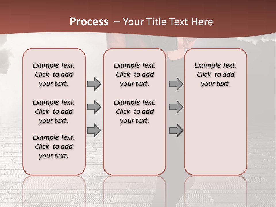 Adult Pose Person PowerPoint Template