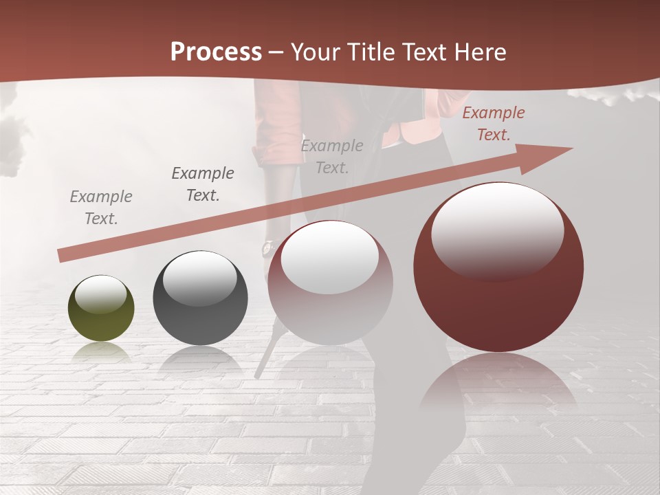 Adult Pose Person PowerPoint Template