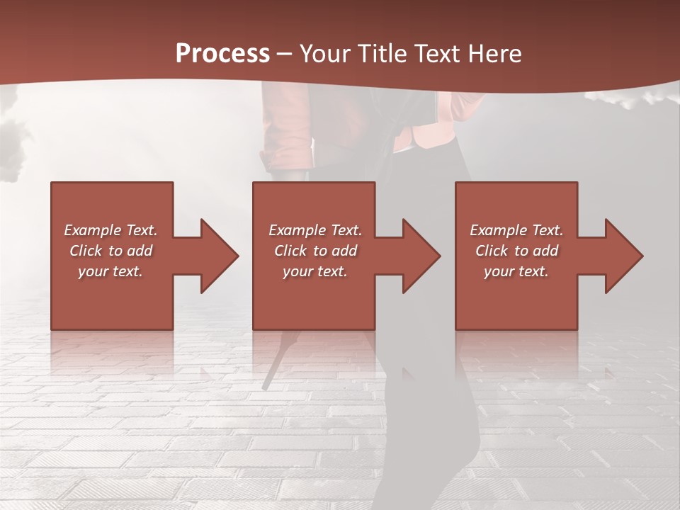 Adult Pose Person PowerPoint Template