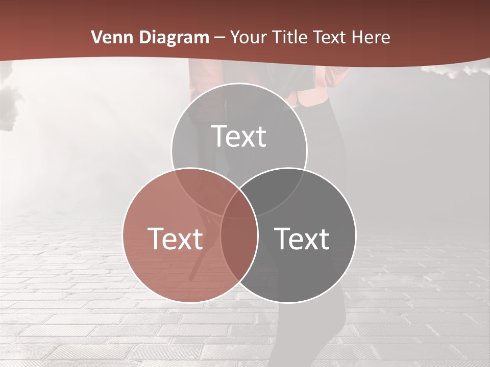 Adult Pose Person PowerPoint Template