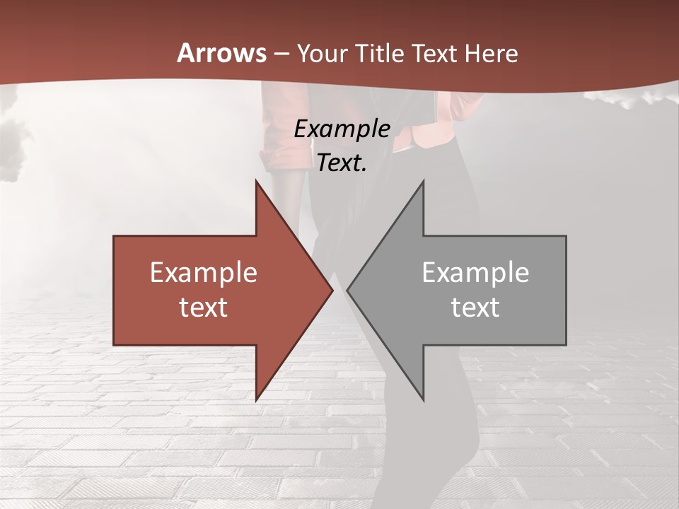 Adult Pose Person PowerPoint Template