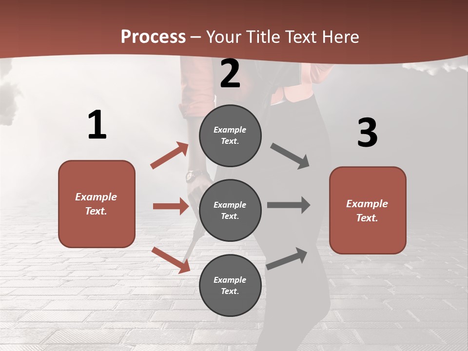 Adult Pose Person PowerPoint Template