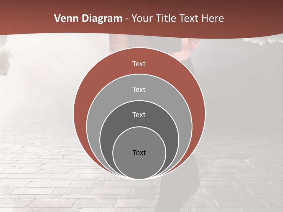 Adult Pose Person PowerPoint Template