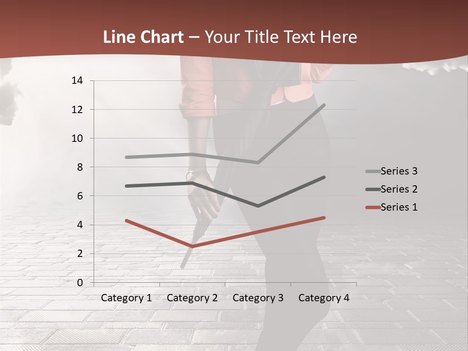 Adult Pose Person PowerPoint Template