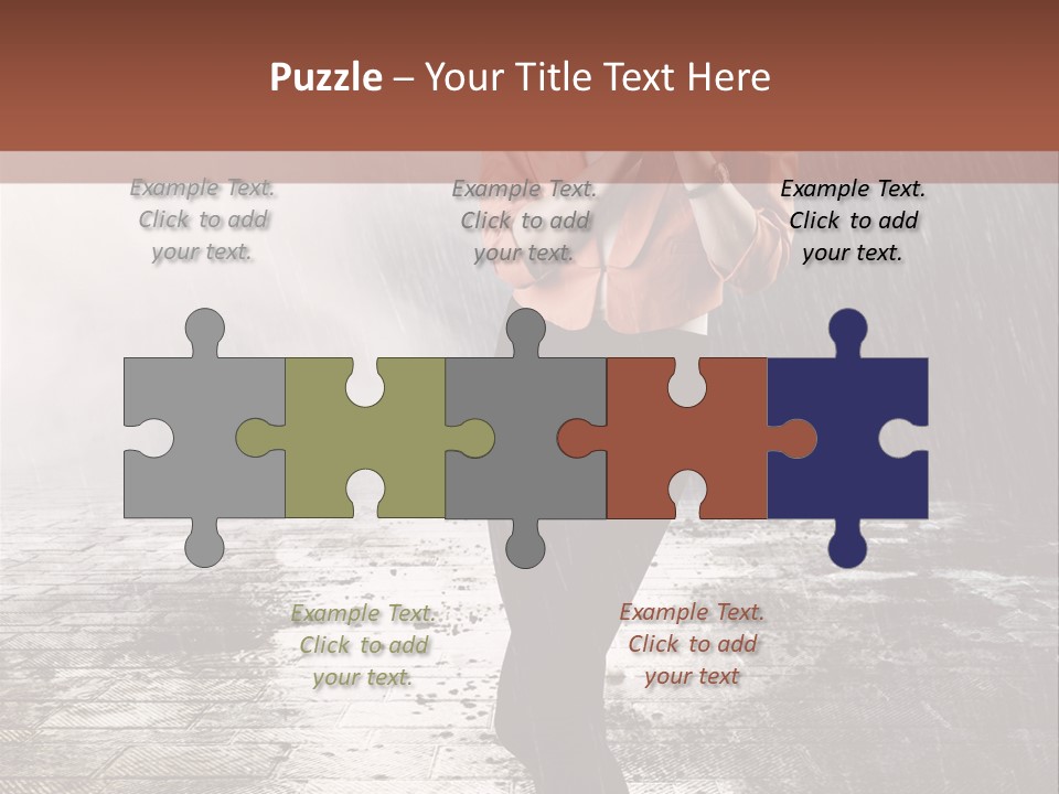 Beauty Black Color PowerPoint Template