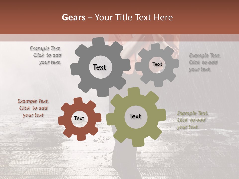 Beauty Black Color PowerPoint Template