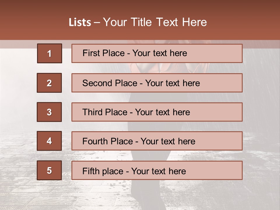 Beauty Black Color PowerPoint Template