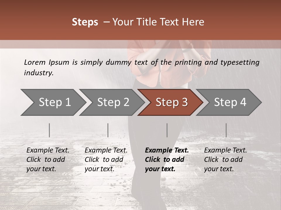 Beauty Black Color PowerPoint Template