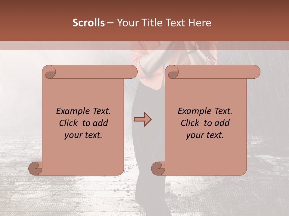 Beauty Black Color PowerPoint Template