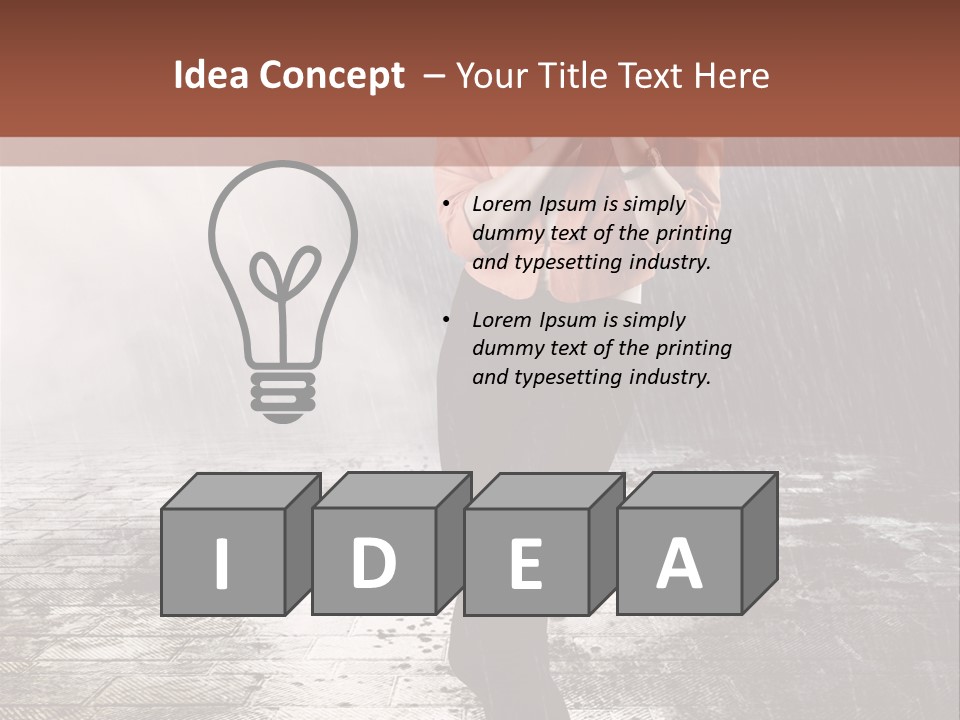 Beauty Black Color PowerPoint Template