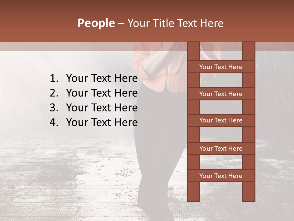 Beauty Black Color PowerPoint Template