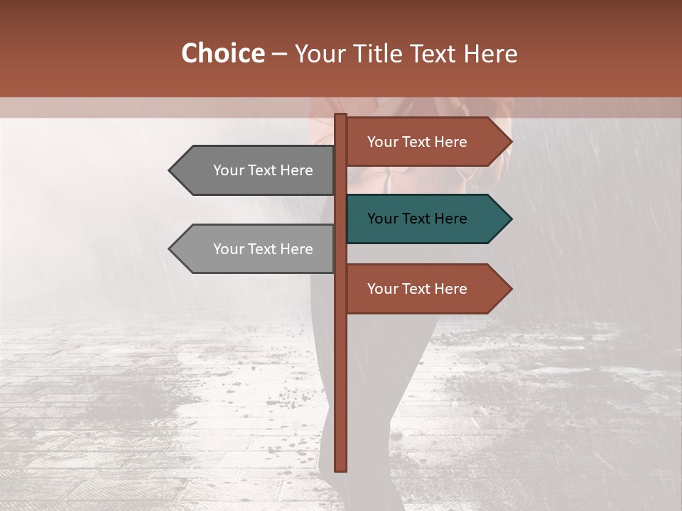 Beauty Black Color PowerPoint Template