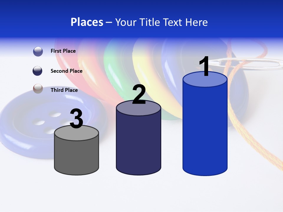 Circle Round Yellow PowerPoint Template