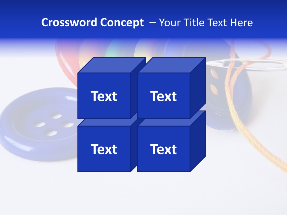 Circle Round Yellow PowerPoint Template