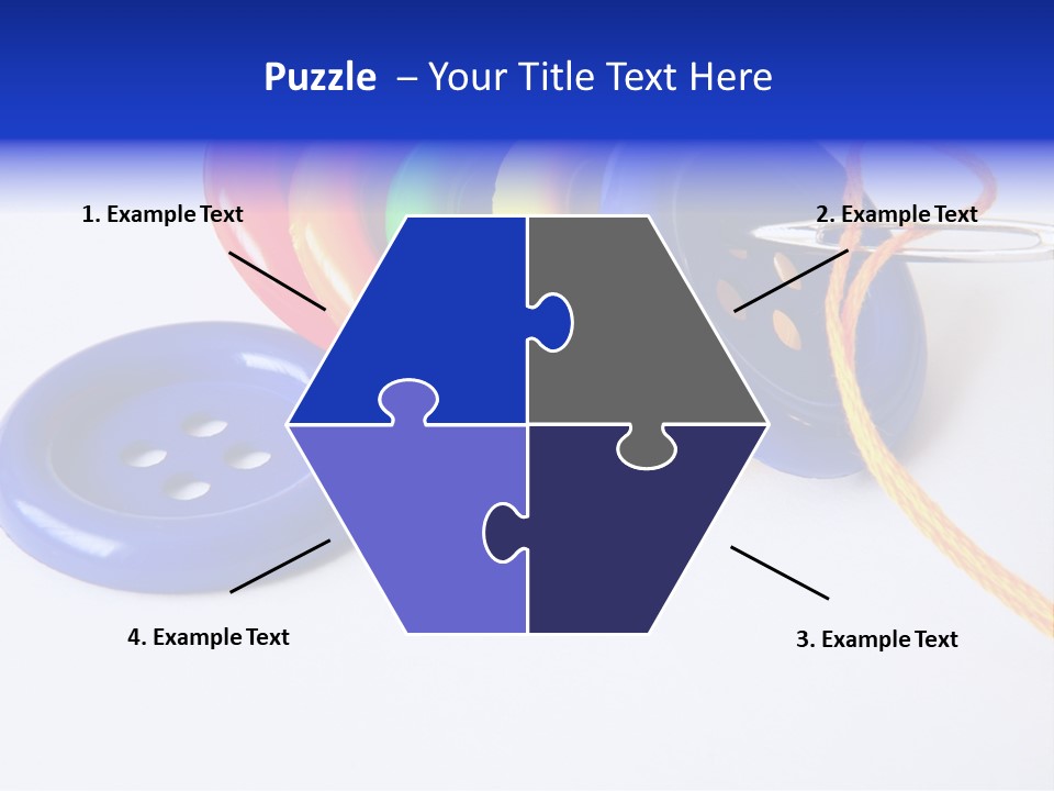 Circle Round Yellow PowerPoint Template