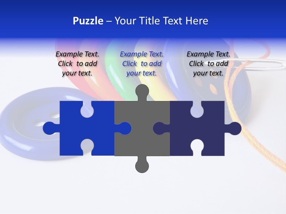 Circle Round Yellow PowerPoint Template